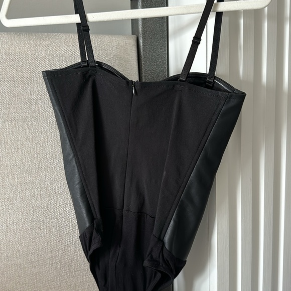 Aqua black bodysuit size small - Picture 2 of 3